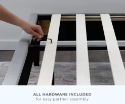 Brookside Isabelle Upholstered Wingback Bed -Deco Haven Shop 810547603 810547607 810547628 810547611 6