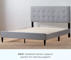 Brookside Cara Square Tufted Platform Bed -Deco Haven Shop 810547644 810547649 810547659 810547654 4