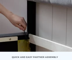 Brookside Cara Square Tufted Platform Bed -Deco Haven Shop 810547644 810547649 810547659 810547654 6