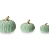 Mint Green Velvet 3-Piece Rib Pumpkin Set
