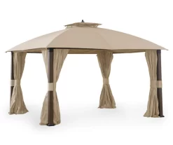 Eagle Brooke/Ashford/Asheville Beige Replacement Canopy -Deco Haven Shop 810549210 7