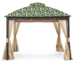 Westbrook Gazebo Palm Leaves Replacement Canopy -Deco Haven Shop 810549283 6
