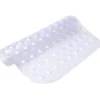 Clear Bubble Microban PVC Bath Mat