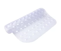 Clear Bubble Microban PVC Bath Mat