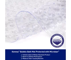 Clear Bubble Microban PVC Bath Mat -Deco Haven Shop 810553976 A8 2