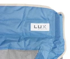 Lux Navy Blue Folding Quad Chair -Deco Haven Shop 810554434 2