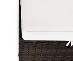 Real Living Rockbridge All-Weather Wicker Cushioned Patio Sofa & Ottoman Set -Deco Haven Shop 810555287 2