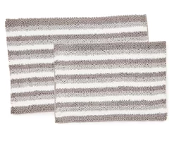 Real Living 2-Piece Noodle Bath Rug Set -Deco Haven Shop 810563012