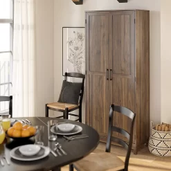 Seven Hills Columbia Walnut 2-Door Storage Cabinet -Deco Haven Shop 810563167 41