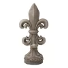 27.25" Fleur De Lis Garden Statuary