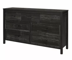 Silverton Black Oak 7-Drawer Dresser -Deco Haven Shop 810569986 3