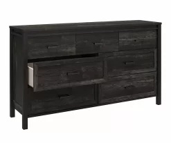 Silverton Black Oak 7-Drawer Dresser -Deco Haven Shop 810569986 4