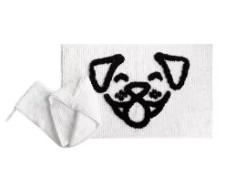 Dog Face Chenille Pet Towel & Rug Set -Deco Haven Shop 810571615 2