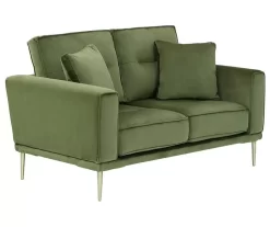 Macleary Moss Loveseat -Deco Haven Shop 810573758 11