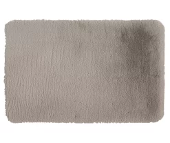 White & Taupe Paris & Faux Fur 14-Piece Bath Set -Deco Haven Shop 810575051 3