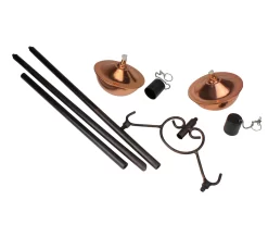 42" Double Copper Oil Patio Torch -Deco Haven Shop 810575993 3