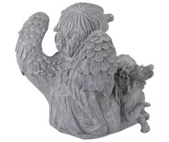 8.25" Angel Reading Books Garden Statuary -Deco Haven Shop 810575994 3