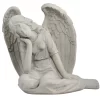 17" Sitting Angel Garden Statuary
