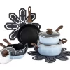 Blue Solstice 12-Piece Nonstick Cookware Set