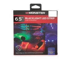 Monster Blacklight LED Strip Light, (6.5')