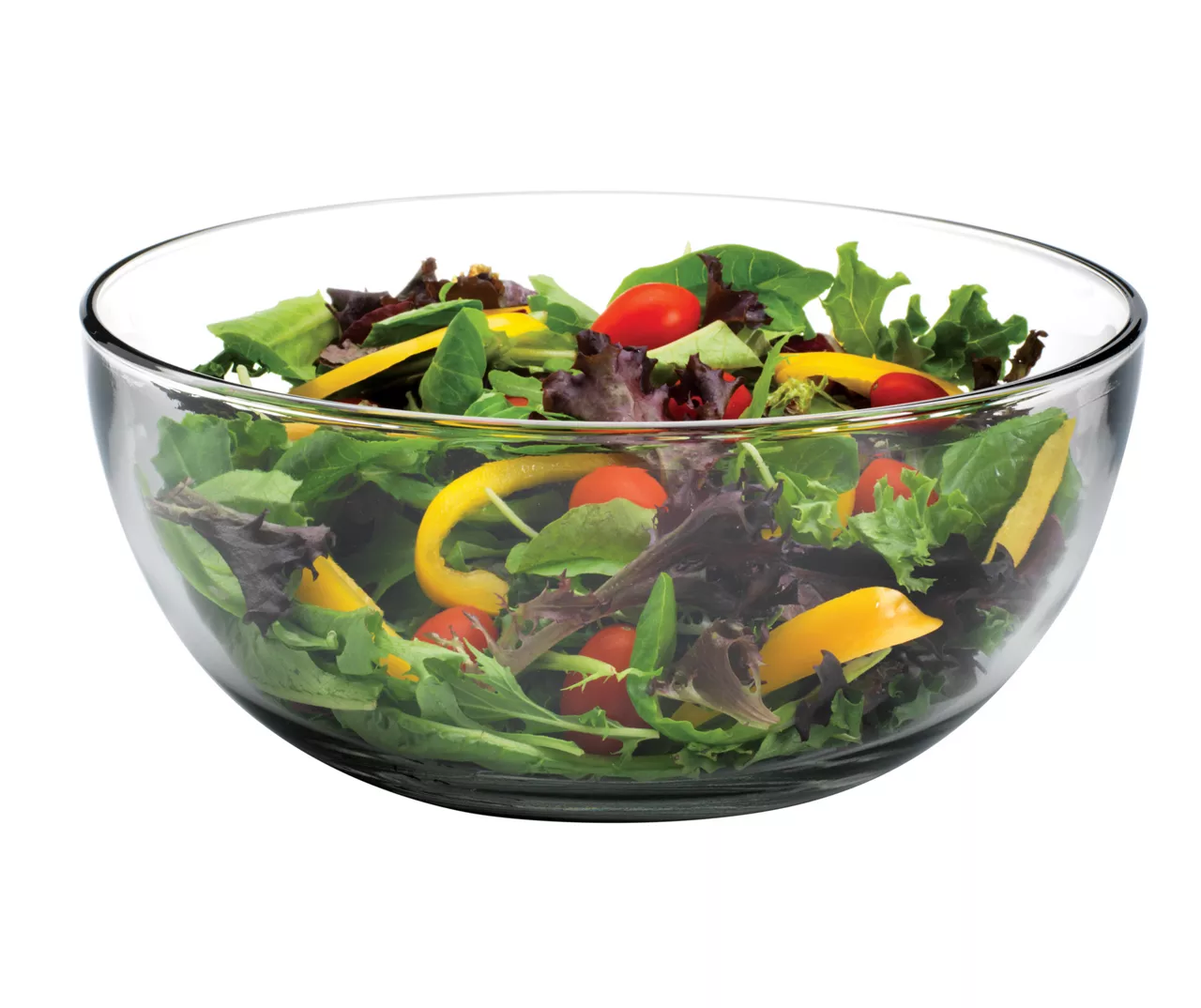 Presence Glass Salad Bowl, (11") 1 Presence Glass Salad Bowl, (11")