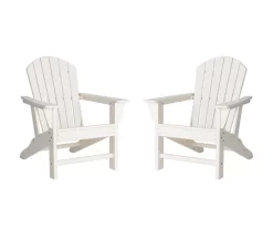 Glitzhome Adirondack Outdoor Chairs, 2-Pack
