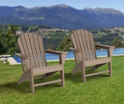 Glitzhome Adirondack Outdoor Chairs, 2-Pack -Deco Haven Shop 810582303 2