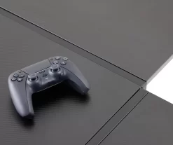 Black L-Shaped LED Gaming Desk With USB Charging -Deco Haven Shop 810582382 5 1