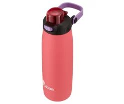 Red Radiant Chug Stainless Steel Water Bottle, 24 Oz. -Deco Haven Shop 810585470 4