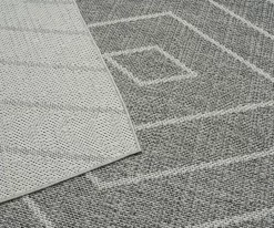 Broyhill Jani Lagos Gray Geometric Outdoor Area Rug 9 Broyhill Jani Lagos Gray Geometric Outdoor Area Rug -Deco Haven Shop 810586754 810586755 810586756 A0 3