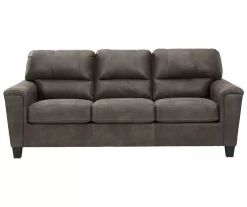 Signature Design By Ashley Navi Faux Leather Sofa