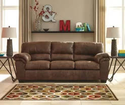 Signature Design By Ashley Bladen Faux Leather Sofa -Deco Haven Shop 810587476 2