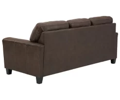 Signature Design By Ashley Navi Faux Leather Sofa -Deco Haven Shop 810587483 3