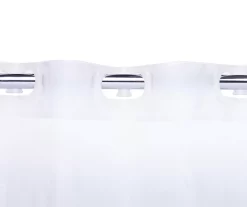 Clear FlexHook Medium-Weight PEVA Shower Liner