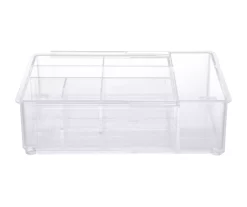 Kenney Storage Made Simple Clear 8-Compartment Expandable Organizer Tray -Deco Haven Shop 810587921 2