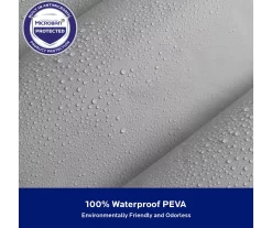 Kenney Microban Medium-Weight PEVA Shower Liner, 2-Pack -Deco Haven Shop 810587926 6