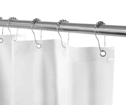 Kenney Microban Medium-Weight PEVA Shower Liner, 2-Pack -Deco Haven Shop 810587927 1