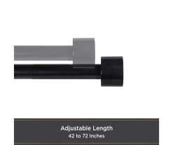 Kenney Resort Portfolio Maldives Twist & Fit Adjustable Shower Curtain Rod -Deco Haven Shop 810587955 3