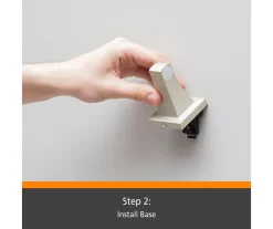 Fast Fit™ Juliette Brushed Nickel 4-Piece Bath Hardware Set -Deco Haven Shop 810588005 3