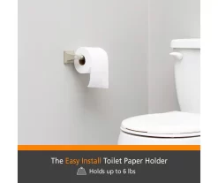 Fast Fit™ Juliette Brushed Nickel 4-Piece Bath Hardware Set -Deco Haven Shop 810588005 7