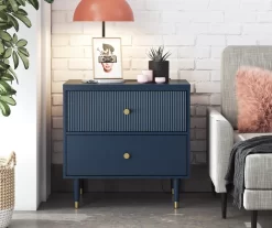 Elizabeth Navy Nightstand -Deco Haven Shop 810589213 3
