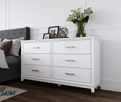 CosmoLiving Westerleigh 6-Drawer Dresser -Deco Haven Shop 810589232 6