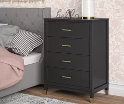 CosmoLiving Westerleigh 4-Drawer Dresser 35 CosmoLiving Westerleigh 4-Drawer Dresser -Deco Haven Shop 810589233 5