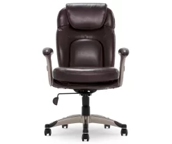 Serta Claremont Bonded Leather Office Chair -Deco Haven Shop 810590375 3