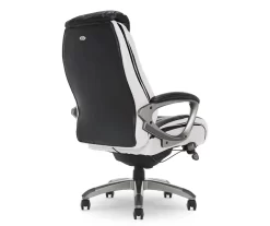 Lautner Black Executive Bonded Leather Office Chair -Deco Haven Shop 810590376 5