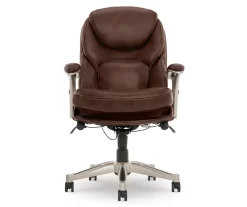 Serta Claremont Bonded Leather Office Chair -Deco Haven Shop 810590393 3 1