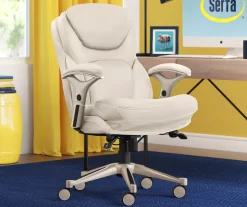 Serta Claremont Bonded Leather Office Chair -Deco Haven Shop 810590394 2