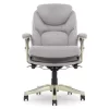 Claremont Light Gray Fabric Office Chair