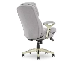 Claremont Light Gray Fabric Office Chair -Deco Haven Shop 810590395 5