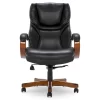 Conway Black Big & Tall Bonded Leather Office Chair